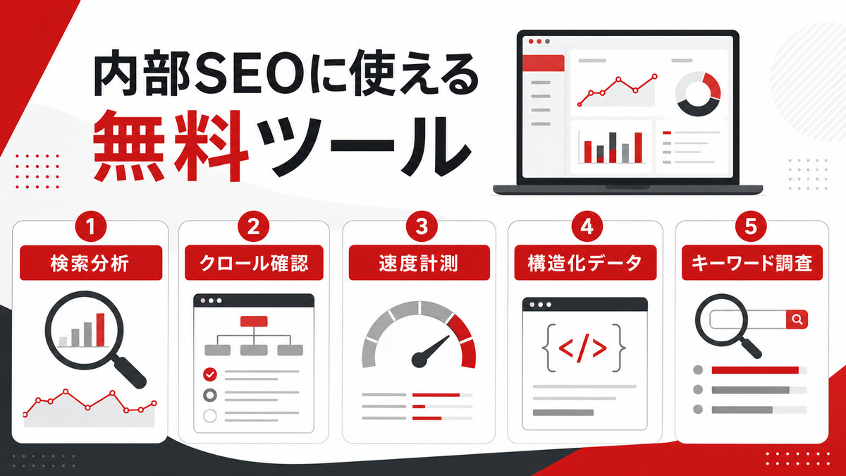 内部SEOに使える無料ツールの図解｜達人ラボ