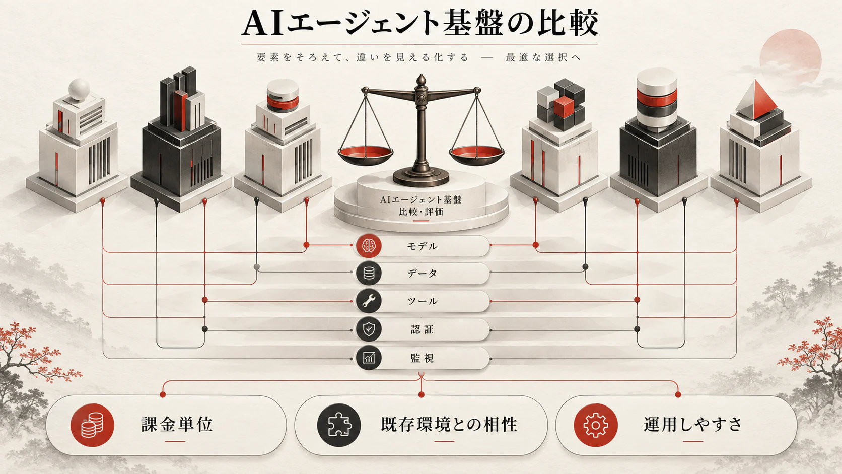 AIエージェント開発プラットフォームの料金・特徴比較の図解｜達人ラボ