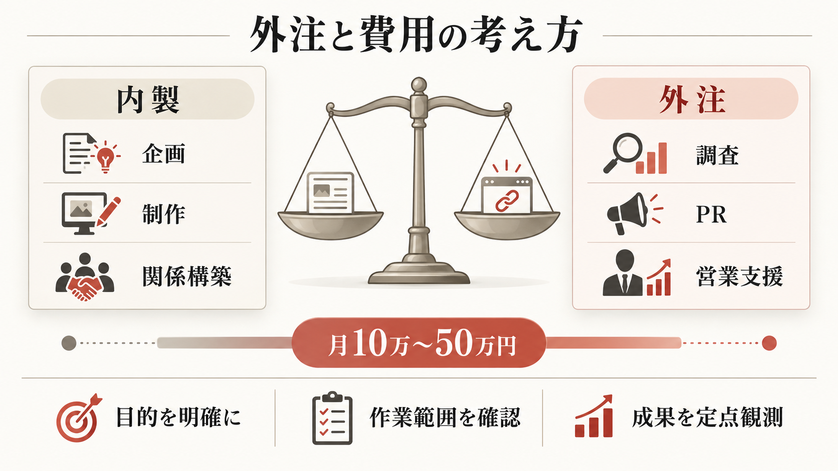 被リンク獲得の外注・費用相場の図解(達人ラボ)