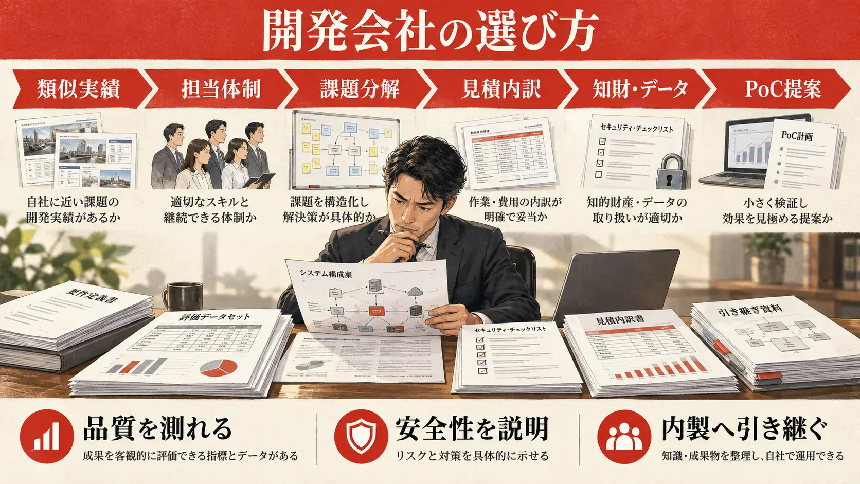 開発会社の選び方と見積比較の図解｜達人ラボ
