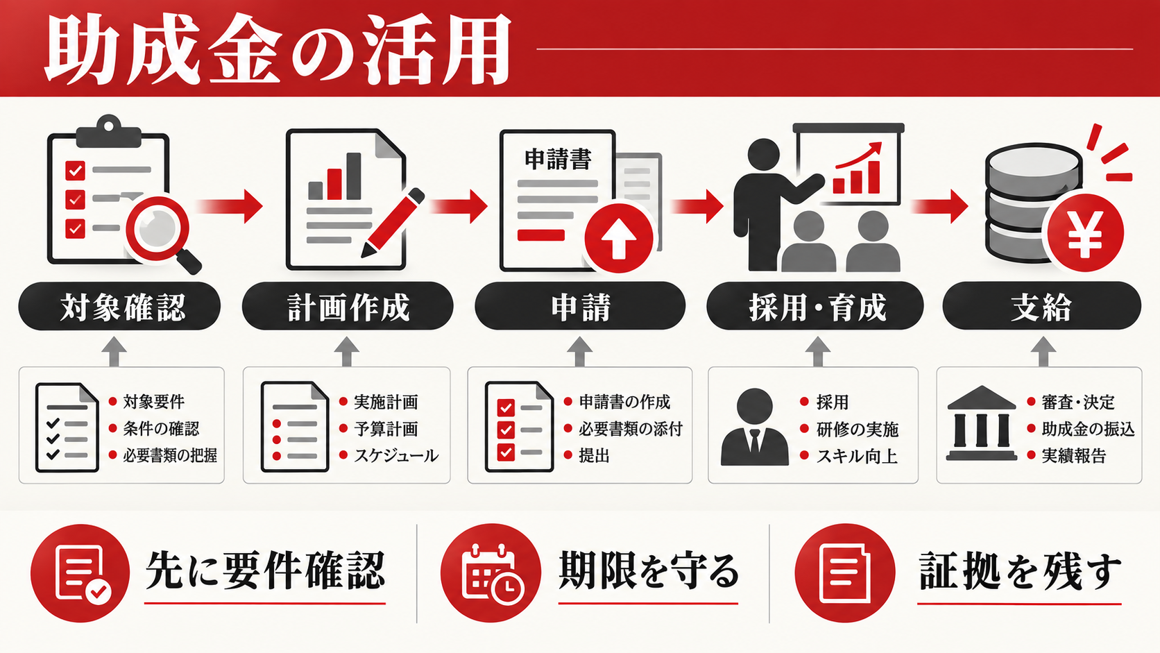 助成金の活用
