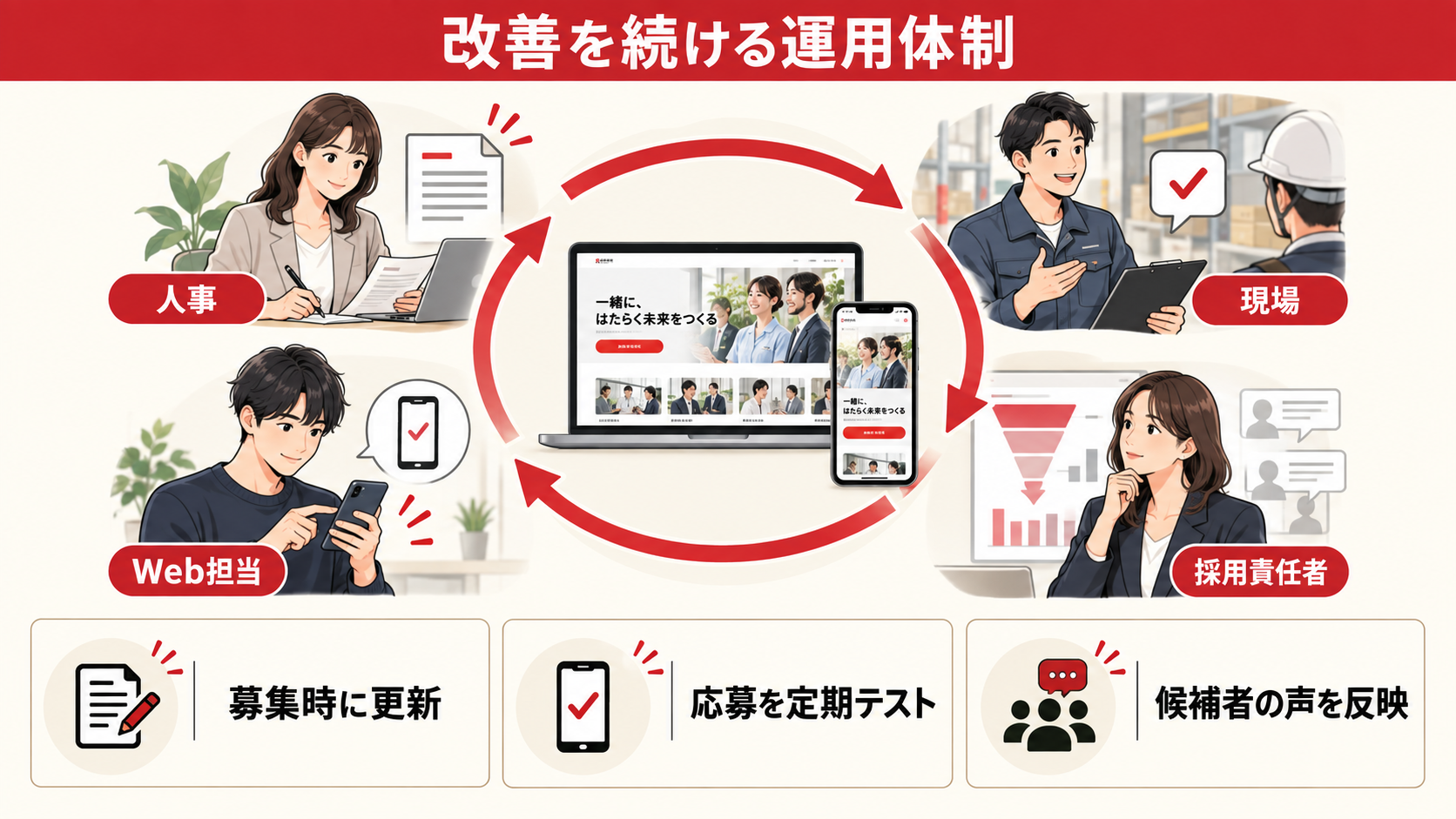 失敗を繰り返さない運用体制を作るの図解|達人ラボ
