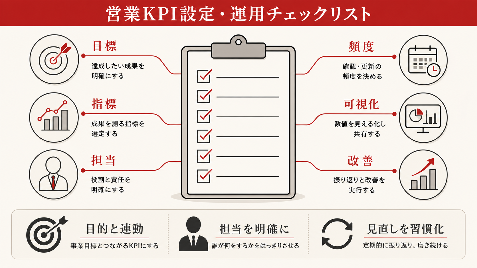 営業KPI設定・運用のチェックリスト(達人ラボ)