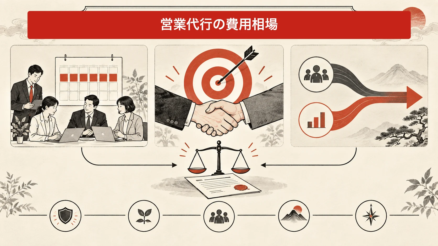 営業代行の費用相場の図解|達人ラボ