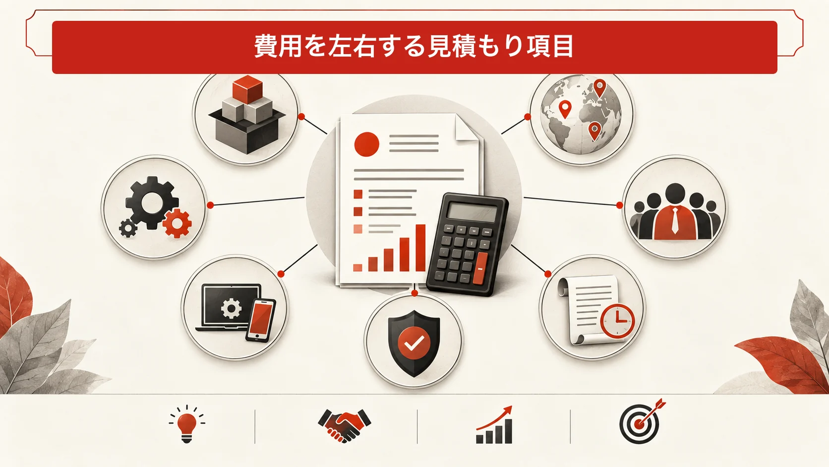 費用を左右する見積もり項目の図解|達人ラボ