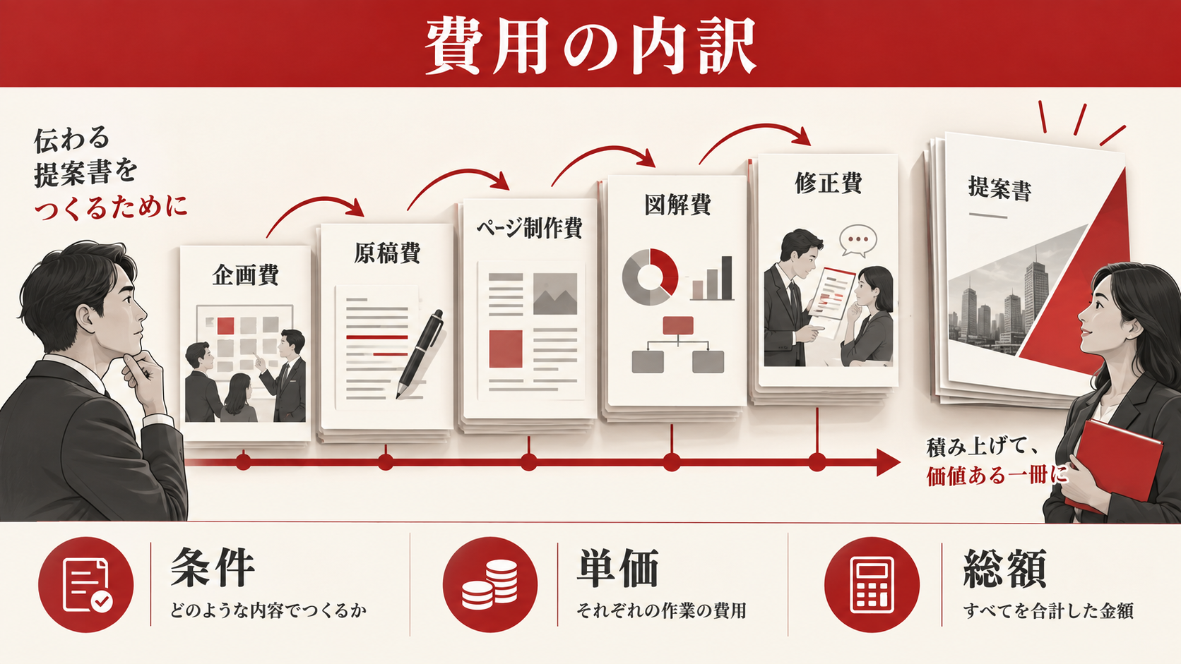 費用を決める内訳と公開価格の見方の図解｜達人ラボ