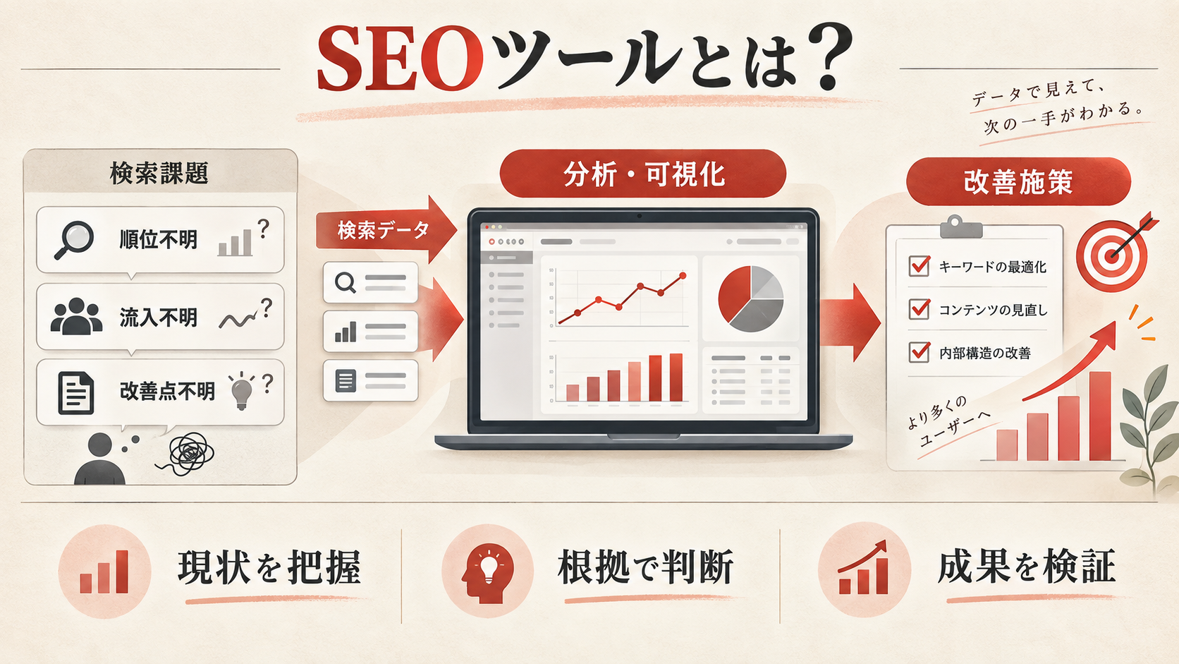 SEOツールとは?を整理した図解(達人ラボ)