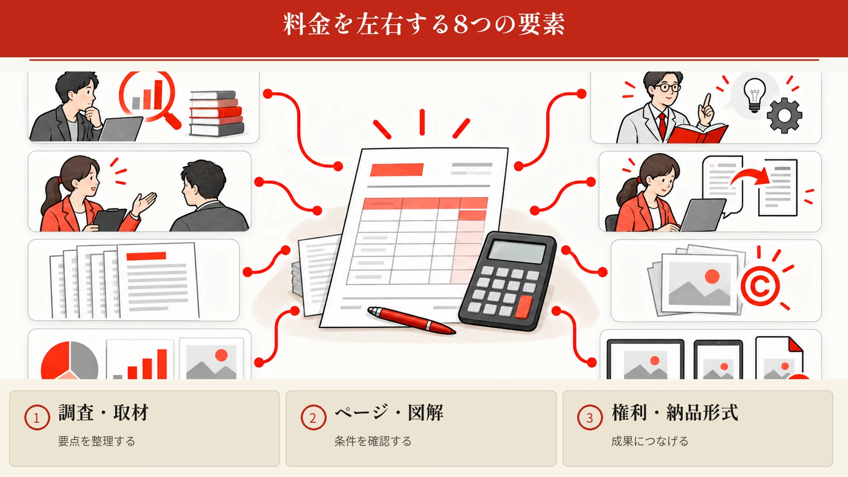 料金を左右する8つの要素と見積もり内訳の図解|達人ラボ