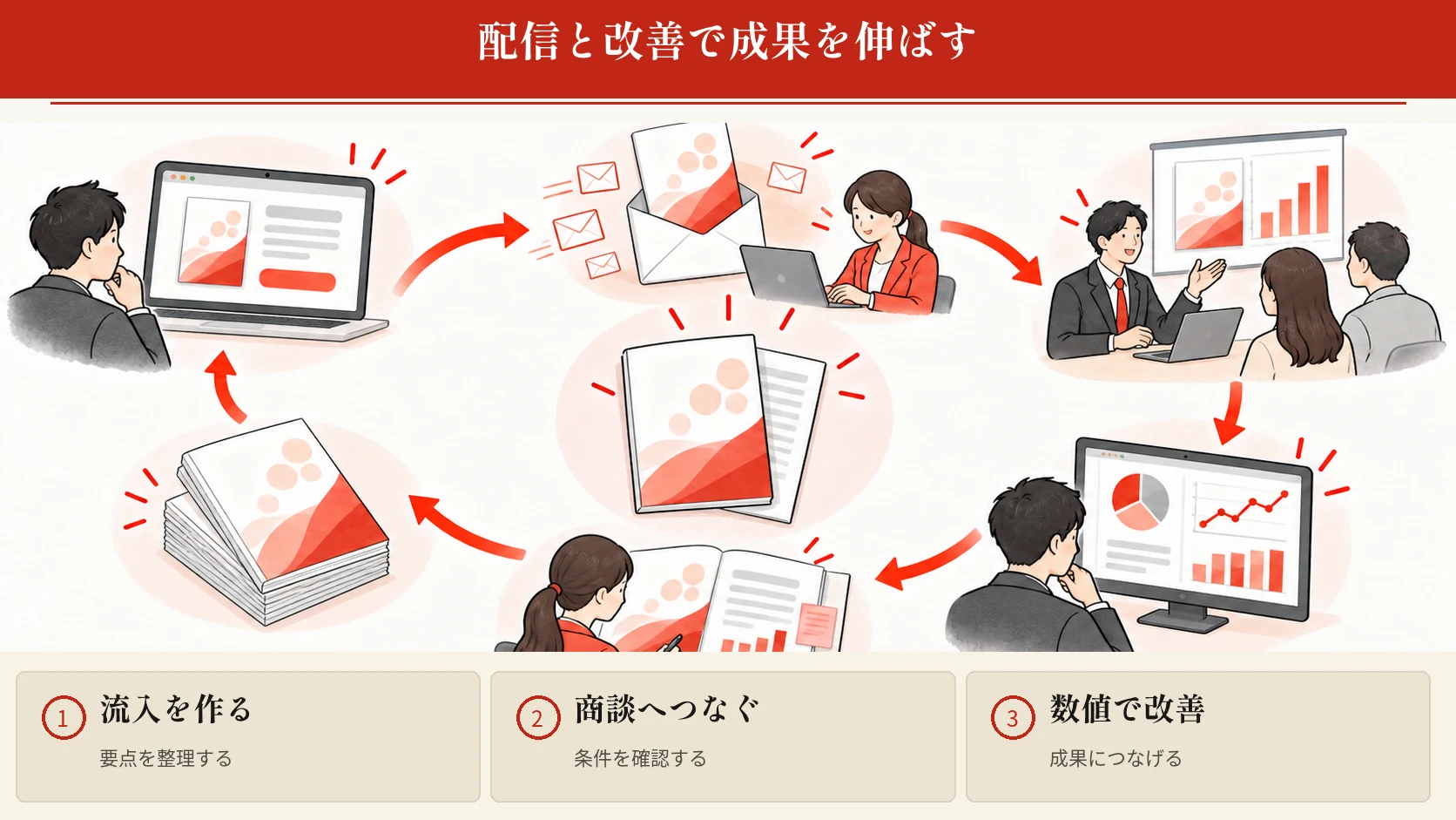成果を出すテーマ設計・配信・改善方法の図解|達人ラボ