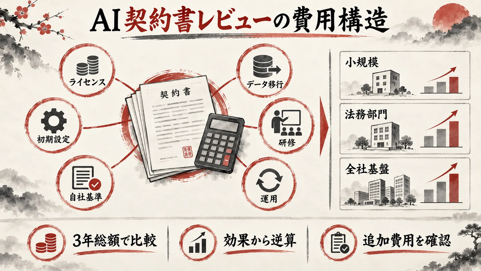 AI契約書レビューの費用構造