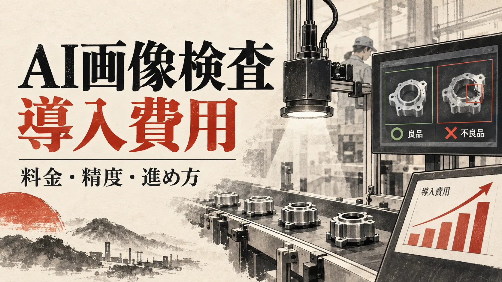 AI画像検査・外観検査システムの導入費用