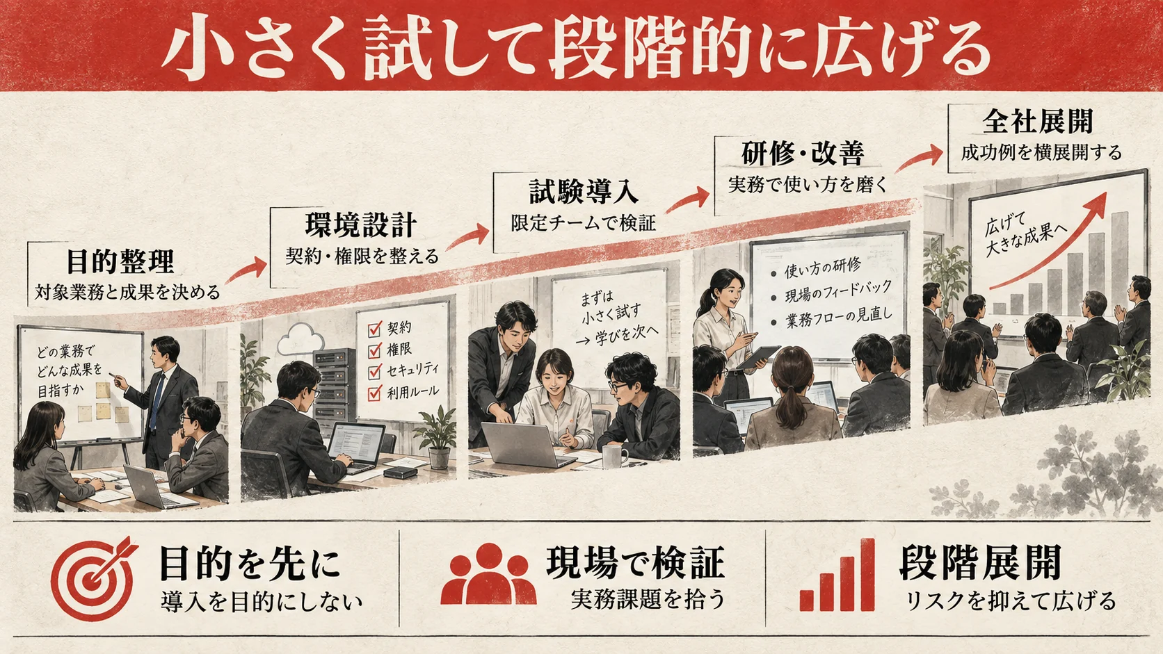 Claude導入を成功させる手順