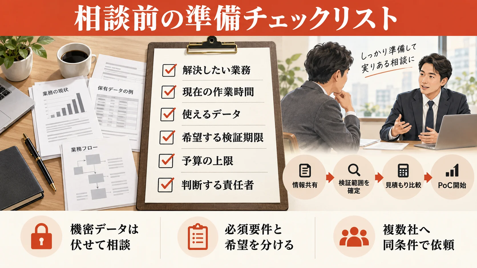 生成AI PoC開発会社の選び方