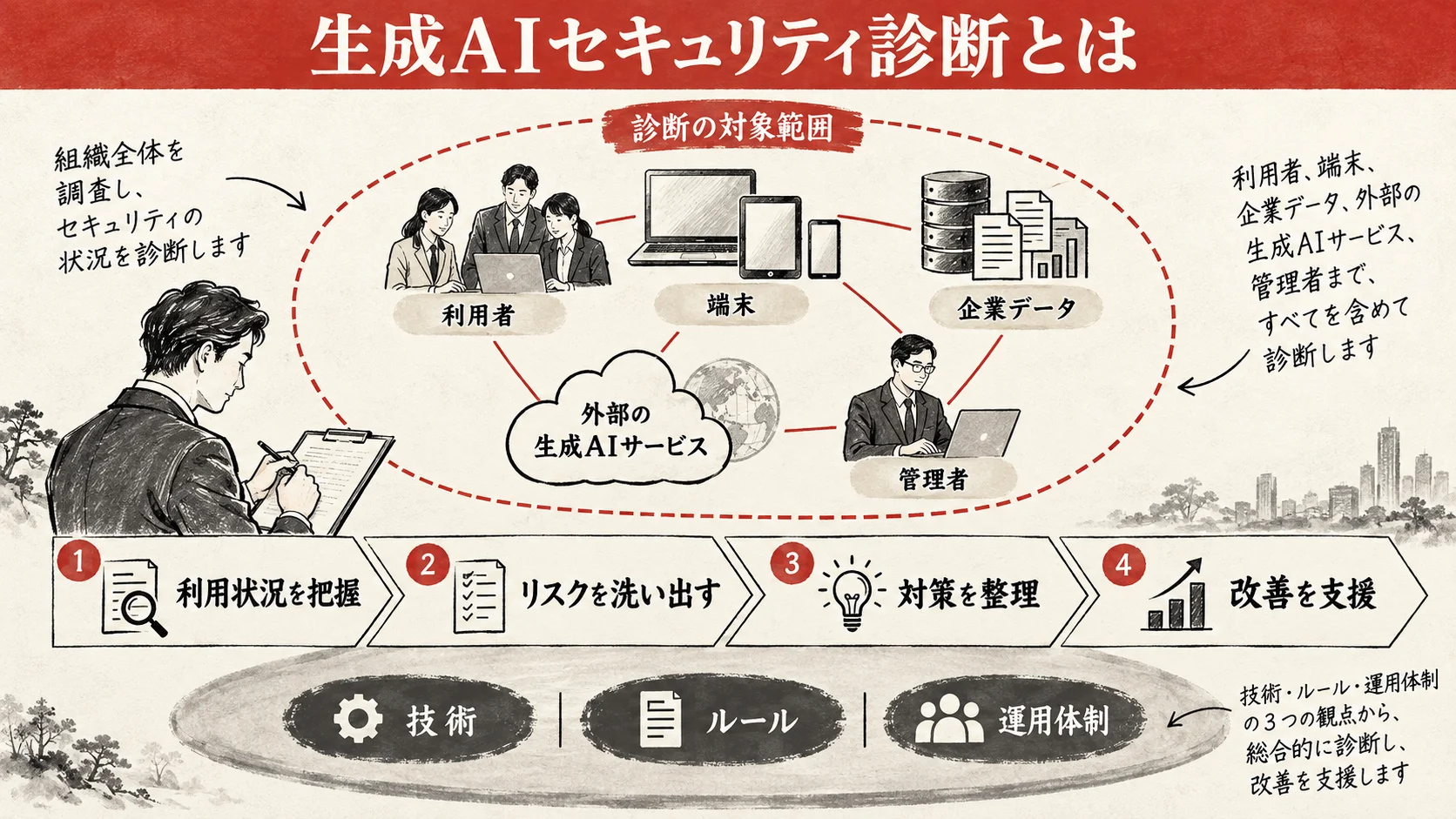 生成AIセキュリティ診断とレッドチームの全体像