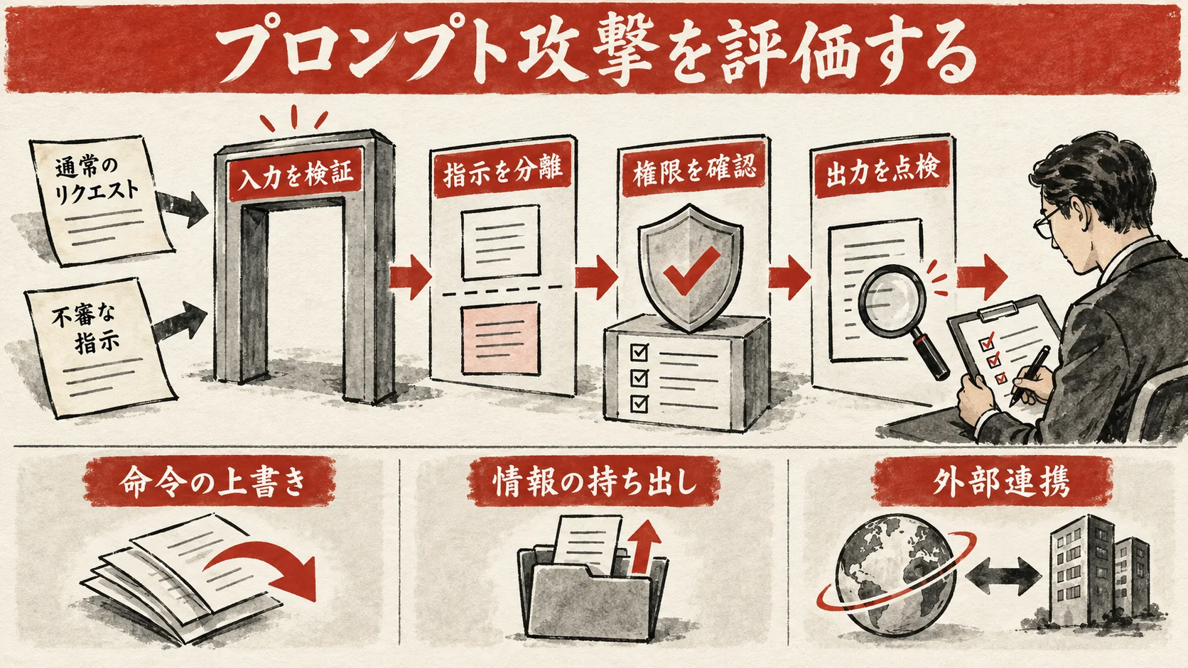 プロンプト攻撃を想定したレッドチーム検証