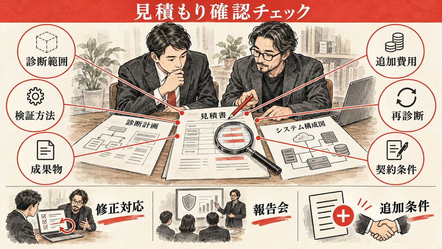 生成AIセキュリティ診断の見積もり確認項目