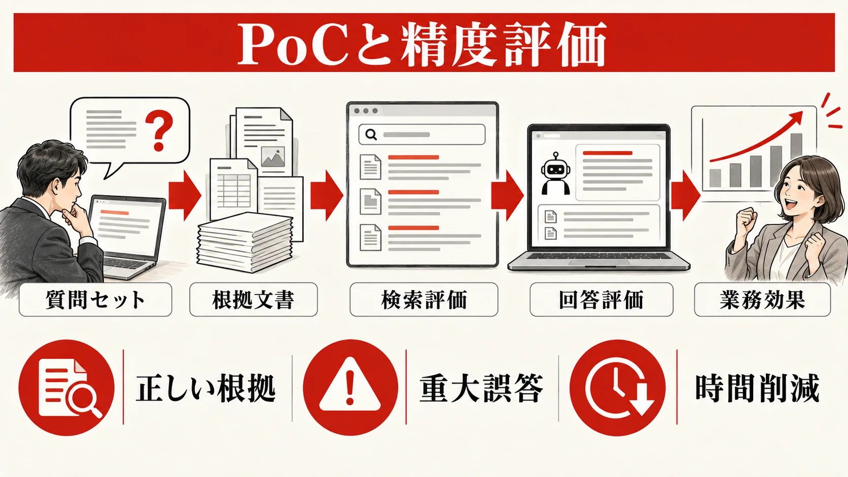 RAGのPoCと精度評価の図解|達人ラボ