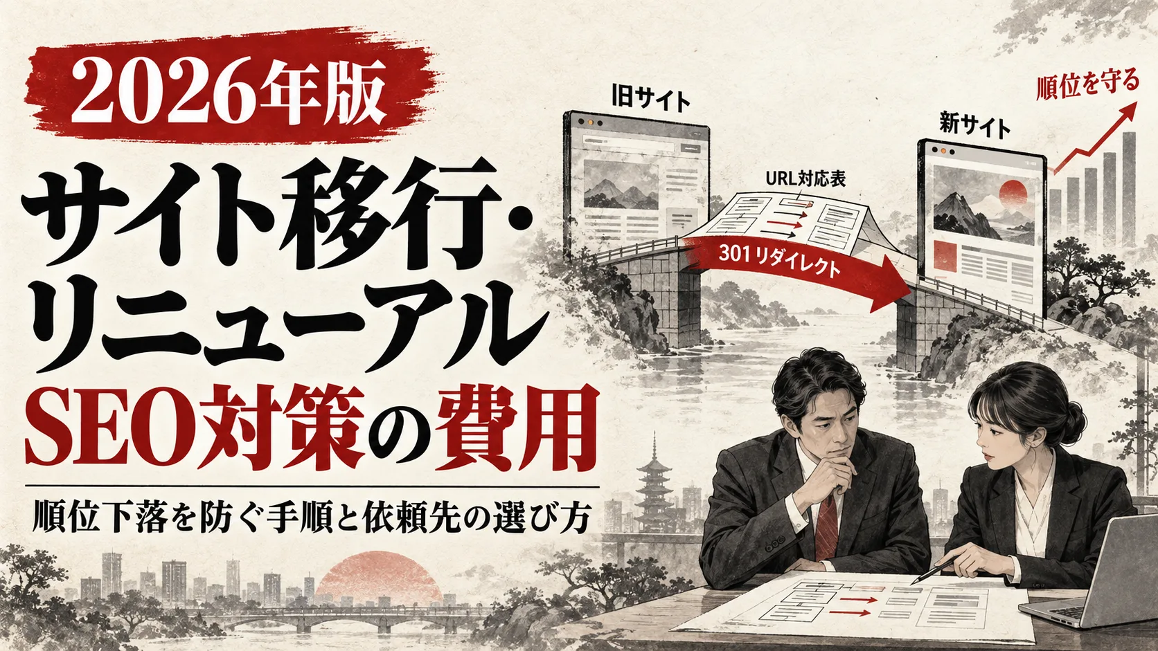 サイト移行・リニューアル時のSEO対策費用と順位下落を防ぐ手順